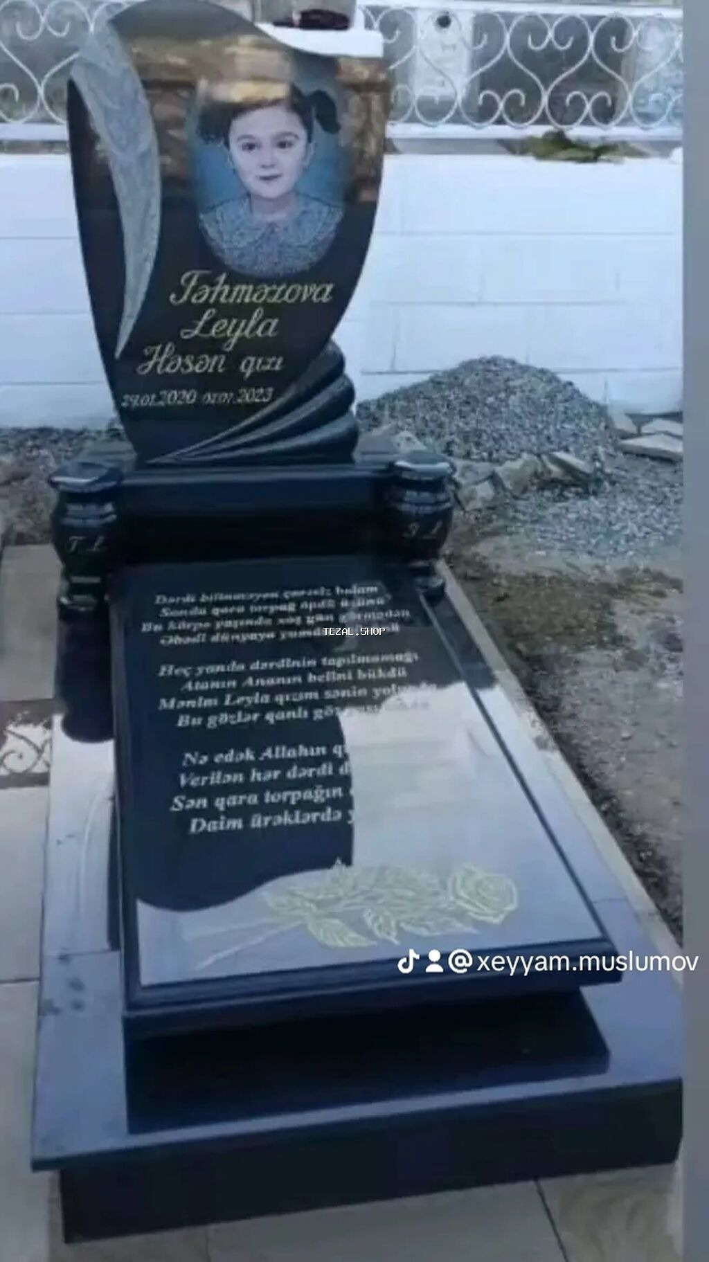 Məzar daşı və komplekslərinin hazırlanması xidməti - Qranit və