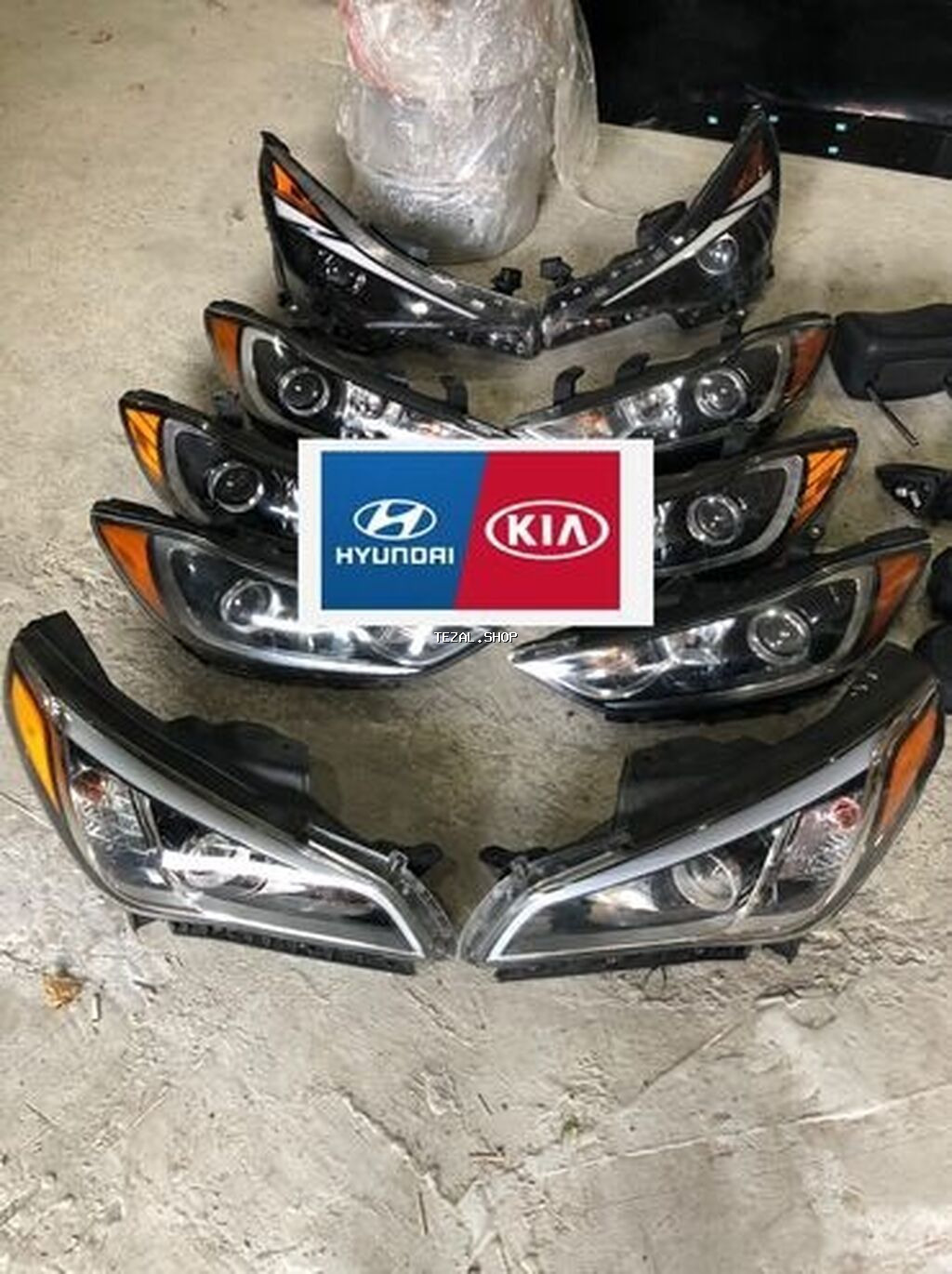 Komplekt, Duman əleyhinə faralar, Hyundai, 2021 il, Orijinal, ABŞ, İşlənmiş