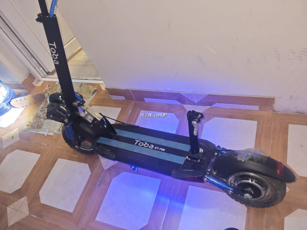 Elektrik skuter – Toba ST 789 - oturacaqi çıxır led işıqlar motorun - şəkil 2