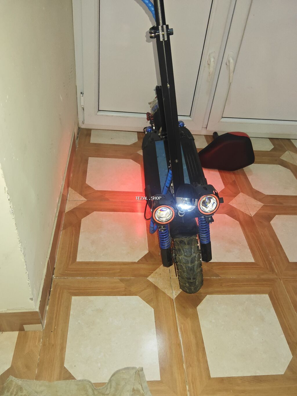 Elektrik skuter – Toba ST 789 - oturacaqi çıxır led işıqlar motorun - şəkil 4