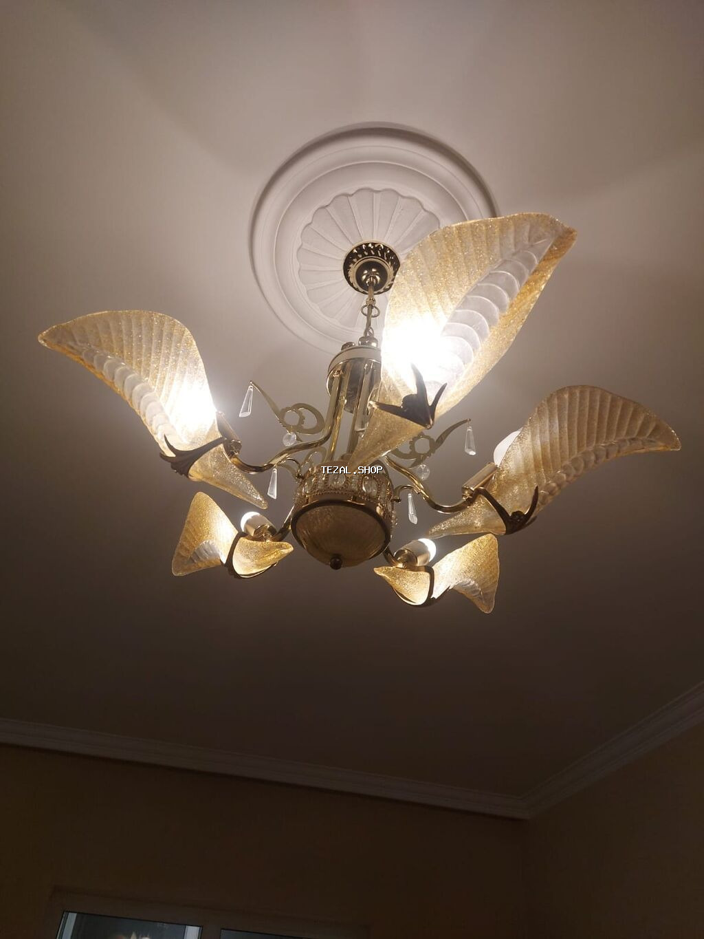 Çılçıraq, Şüşə - şəkil 2