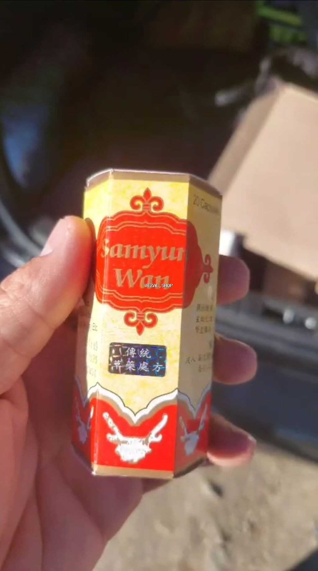 Samyun Wan – kökəlmək üçün kapsullar - Məhsul: Samyun Wan - Forma