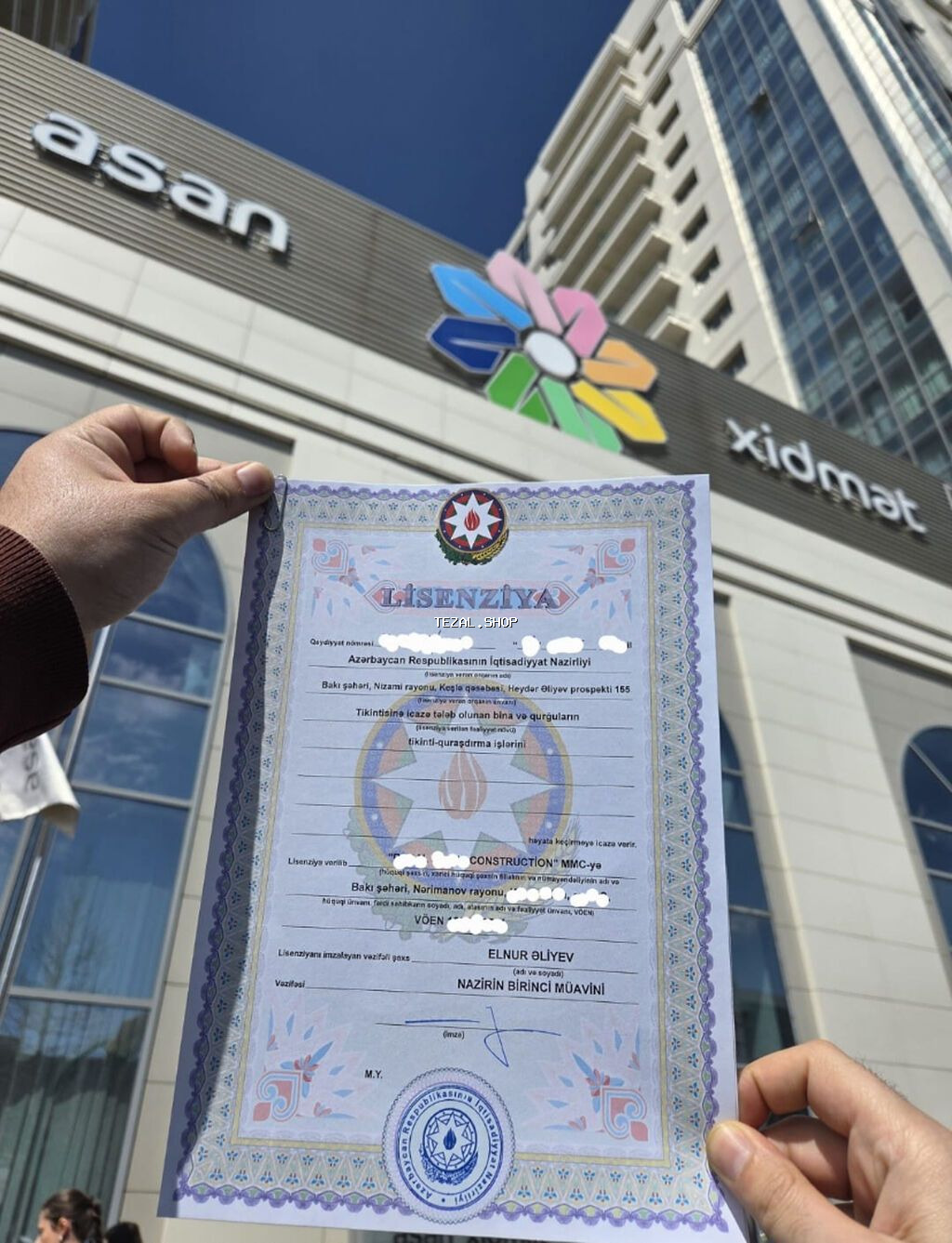 Lisenziyalı layihə şirkəti satılır. Dolu paketdir. Heç bir borcu və ya