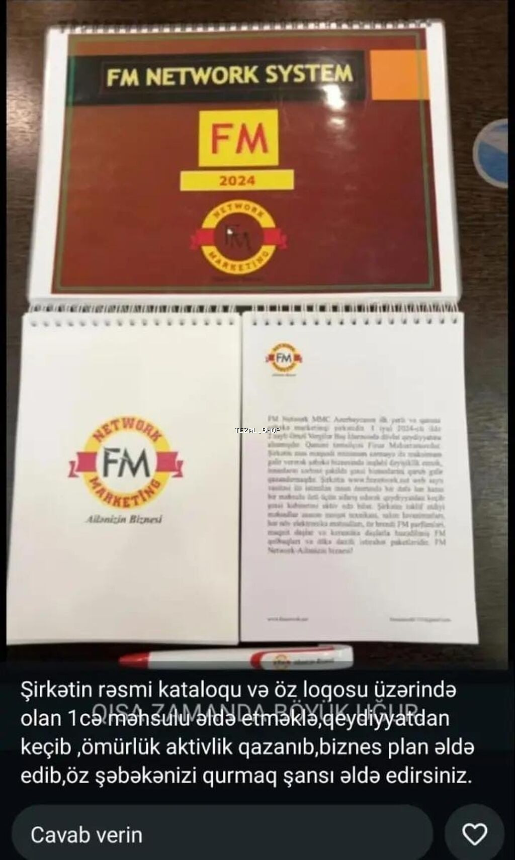 Online qazanc imkanı – FM Network System Xüsusiyyətlər: - Satış - şəkil 2