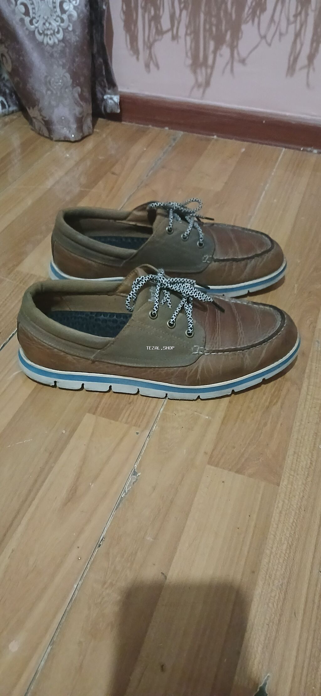 Dəri Ayaqqabı baha alınıb razmeri 43 dü geyinilib əla vəzyədədir 35 - şəkil 2