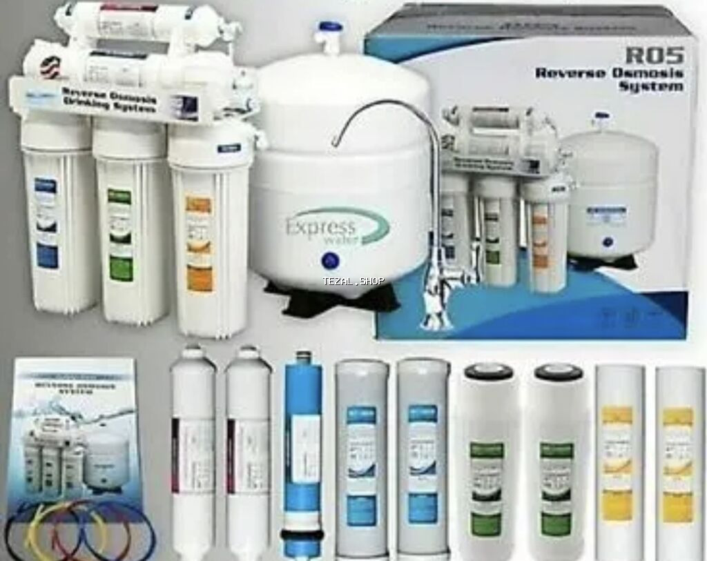Su filtirləri dəyişimi endirimdə. 6li filtir membran daxil-70azn+flo