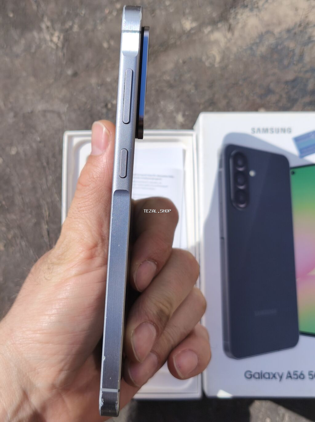 Samsung Galaxy A56 5G, 128 GB, rəng - Boz, Sənədlərlə - şəkil 3