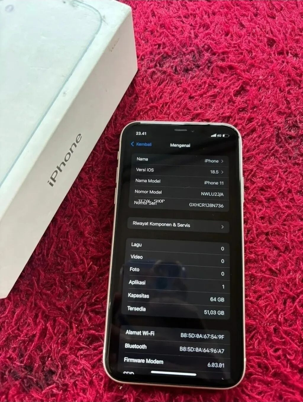 IPhone 11, 64 GB, Ağ - şəkil 2