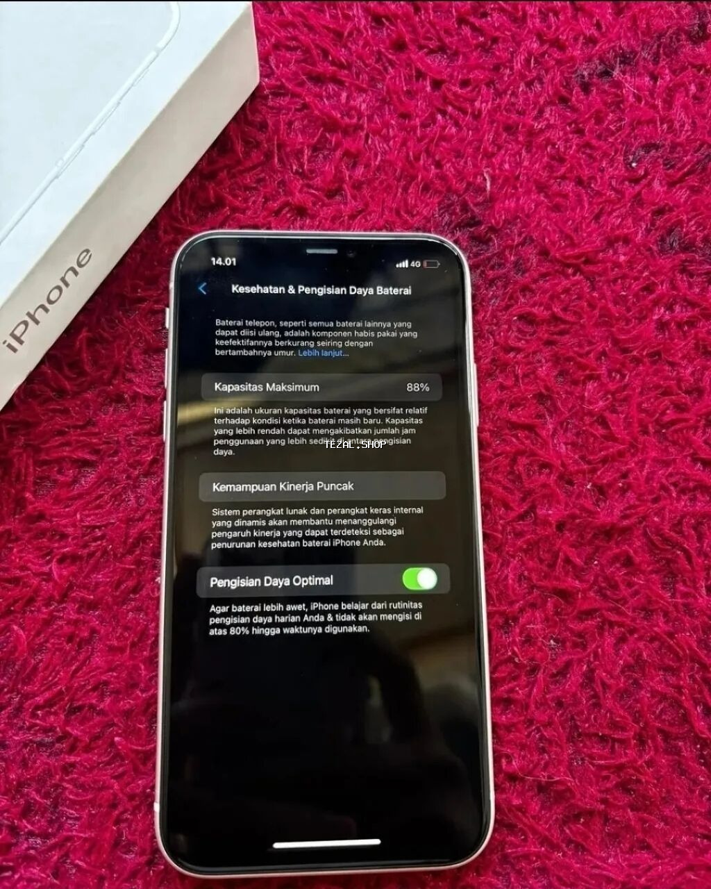 IPhone 11, 64 GB, Ağ - şəkil 4