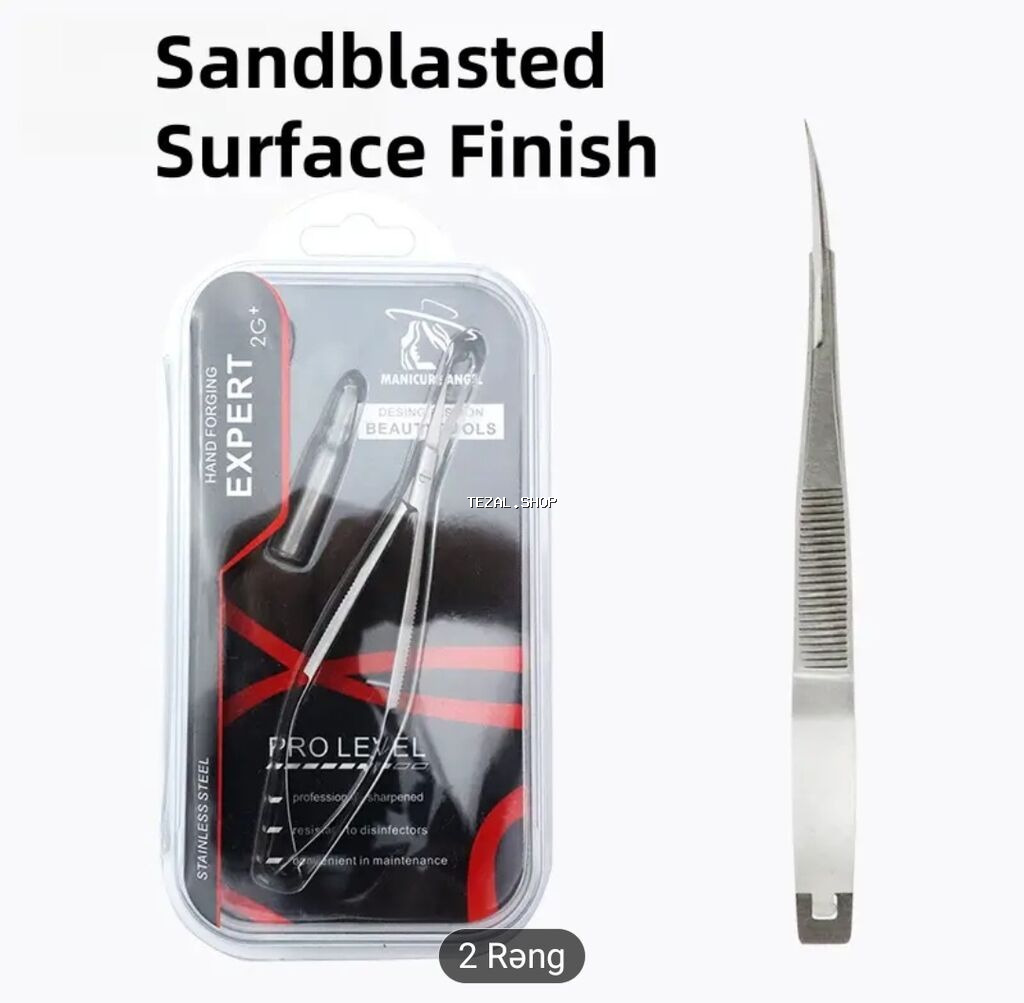 Qutusu açılmayıb alanda görəsiniz Profesional dərəcəli manikür qayçısı - şəkil 2