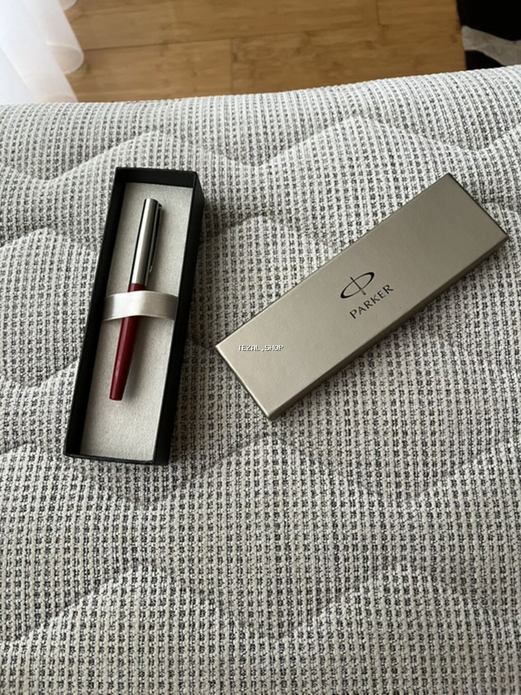 Parker orijinal Pero öz orijinal qutusunda və sənədləri ilə birlikdə