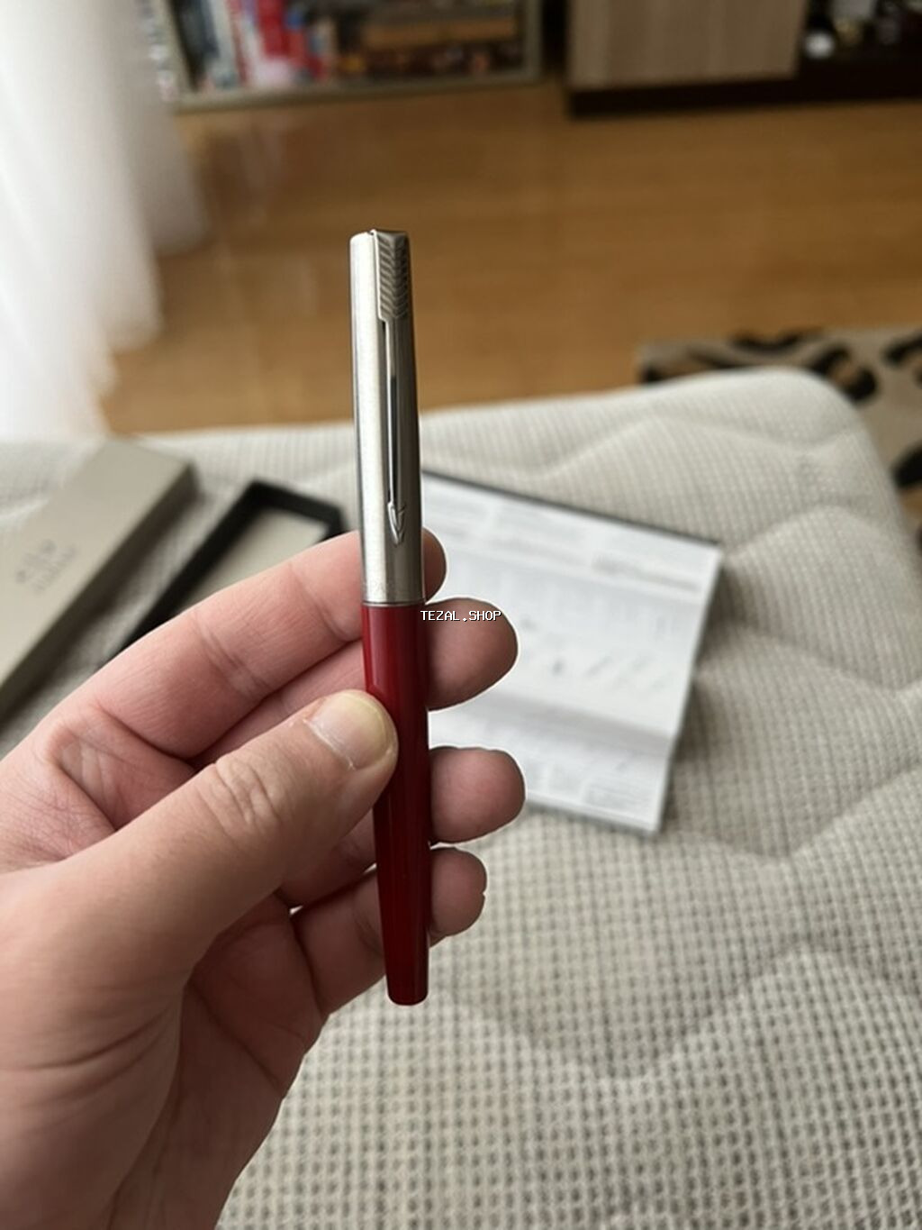 Parker orijinal Pero öz orijinal qutusunda və sənədləri ilə birlikdə - şəkil 3