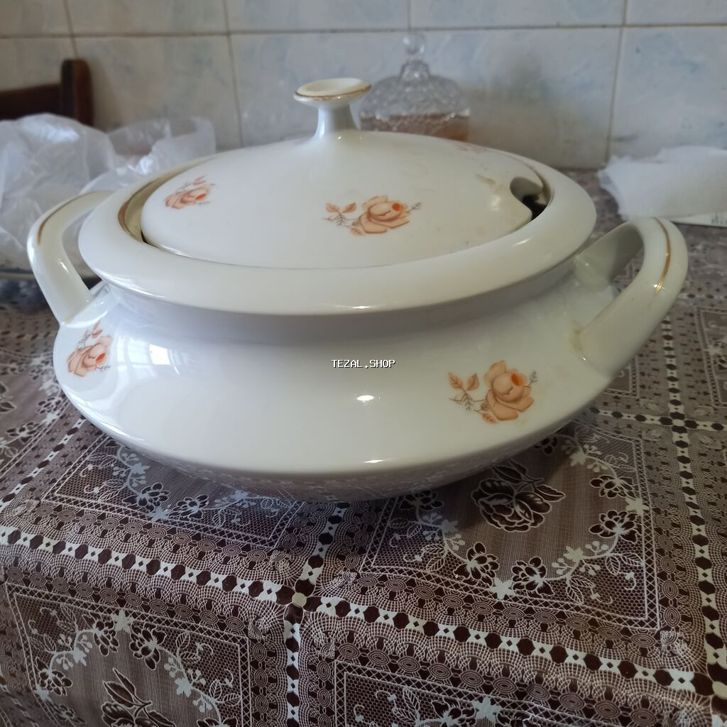 Sup qabları, rəng - Ağ