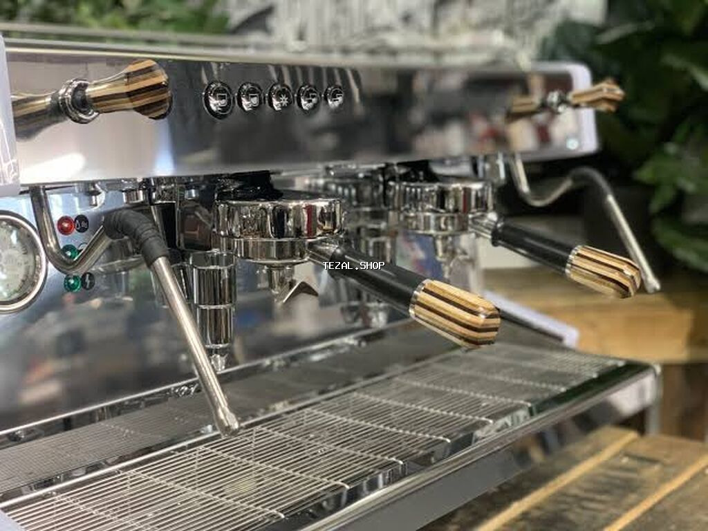 İtalyan “Cime” C01 Neo 65 Peşəkar 2 qollu espresso/kafe aparatıdır - şəkil 3