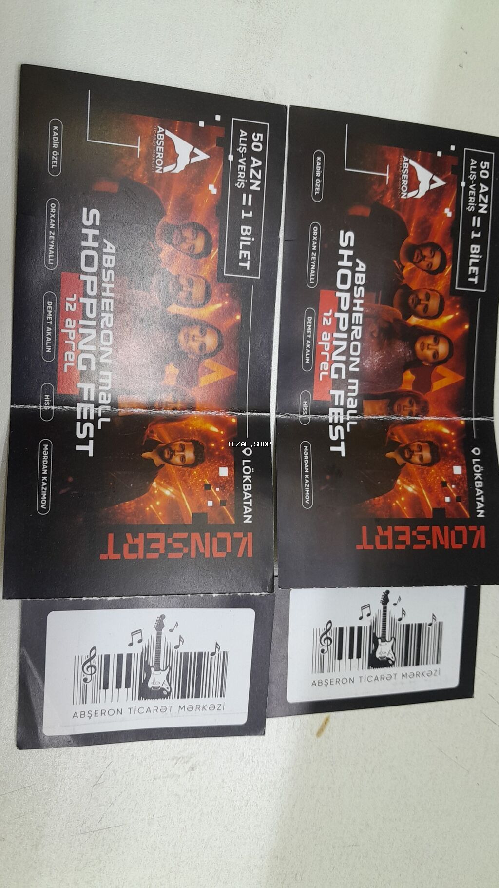 Məhsul: Abşeron Mall Shopping Fest konsert biletləri Təsvir: -