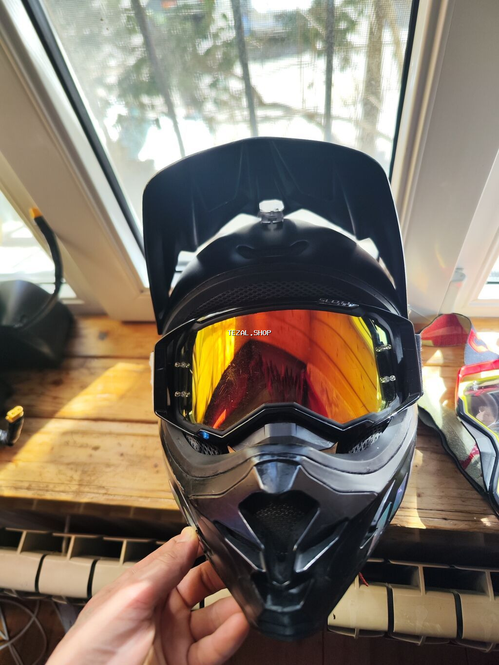 Uvex kask mtb downhill gundelik surus ucun Kuryer ucun ela ekipdi - şəkil 2