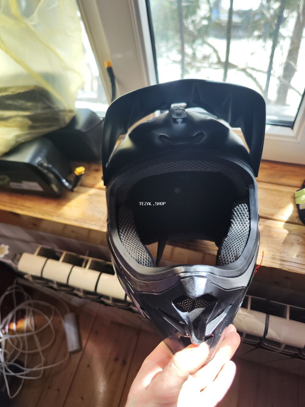 Uvex kask mtb downhill gundelik surus ucun Kuryer ucun ela ekipdi - şəkil 3