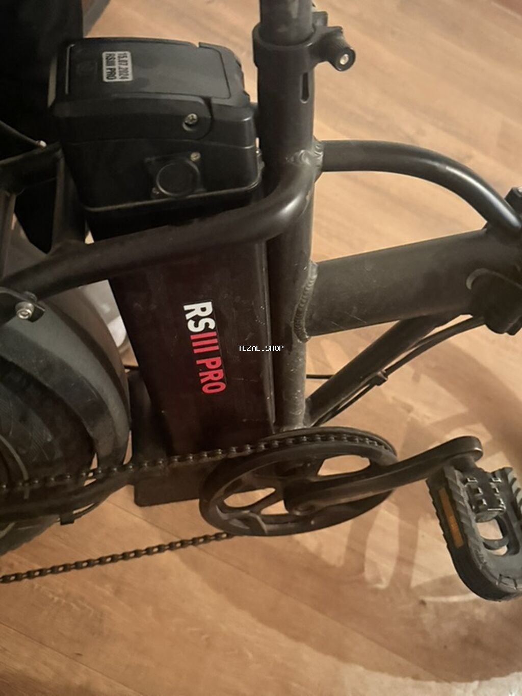 RS III PRO elektrik velosipedi üçün batareya və ötürmə sistemi -