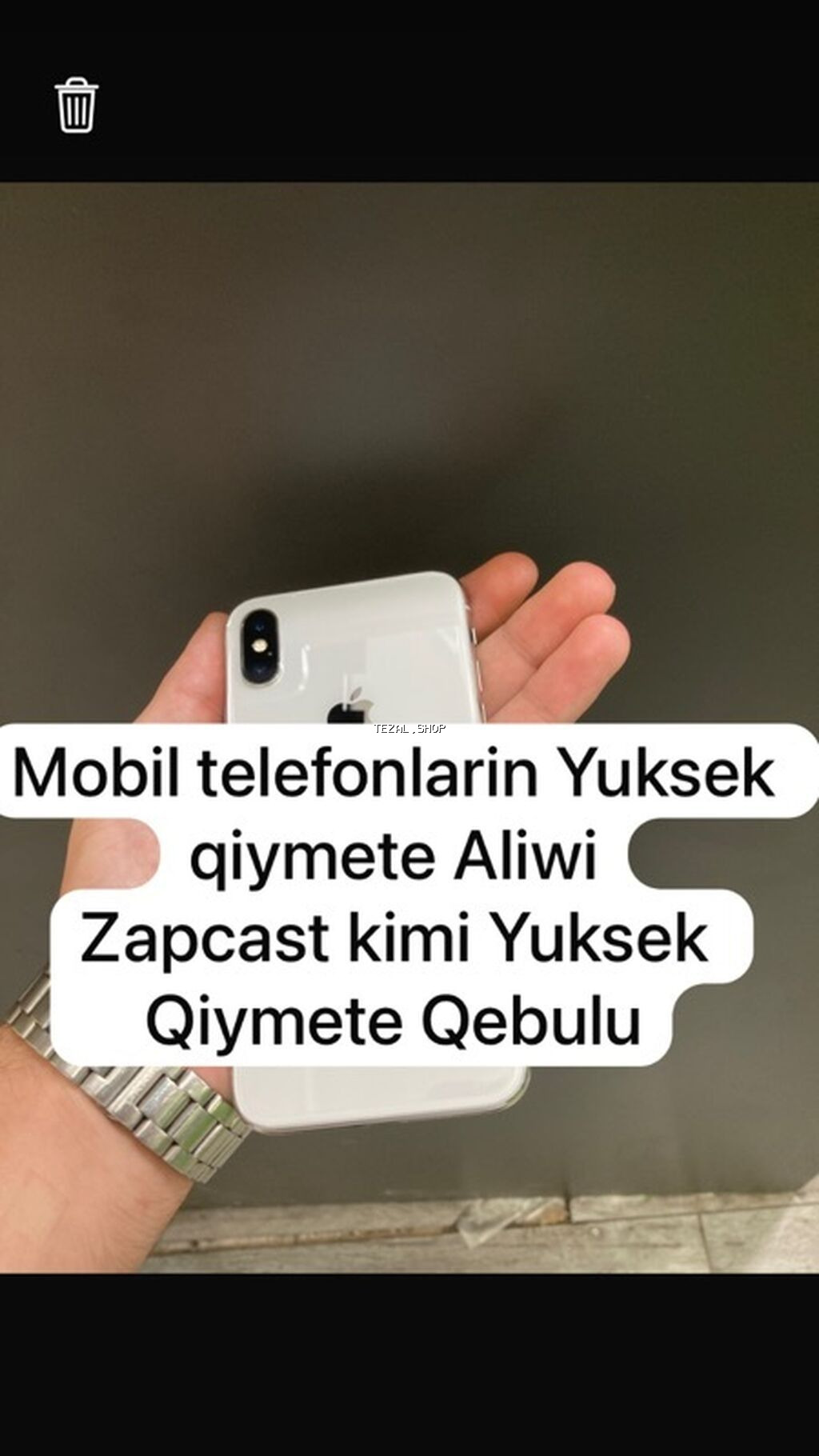 Mobil telefonların yüksək qiymətlə alışı və ehtiyat hissələrinin