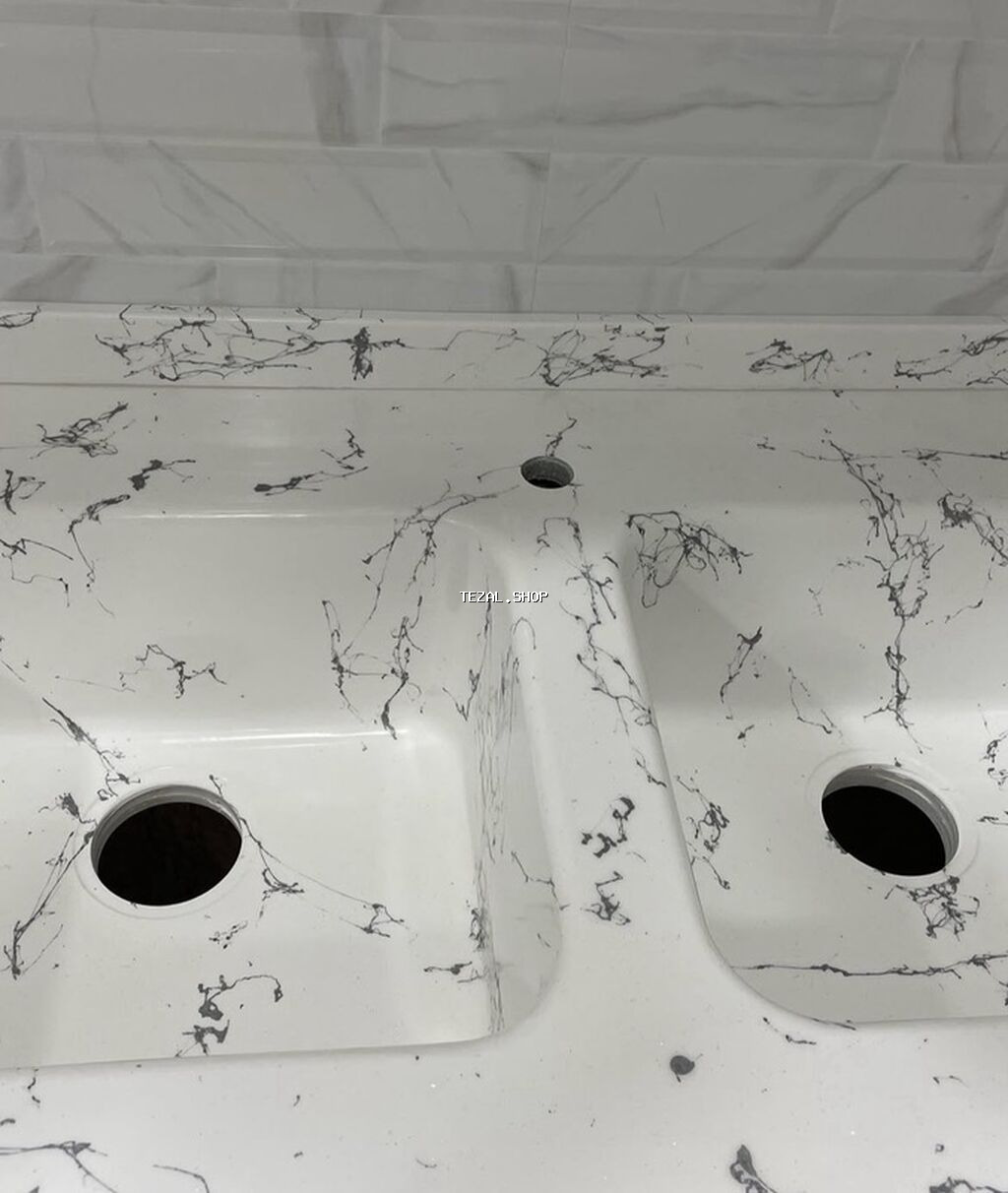 Süni mərmər və qranit mətbəx tezgahları – geniş rəng və tekstura - şəkil 5