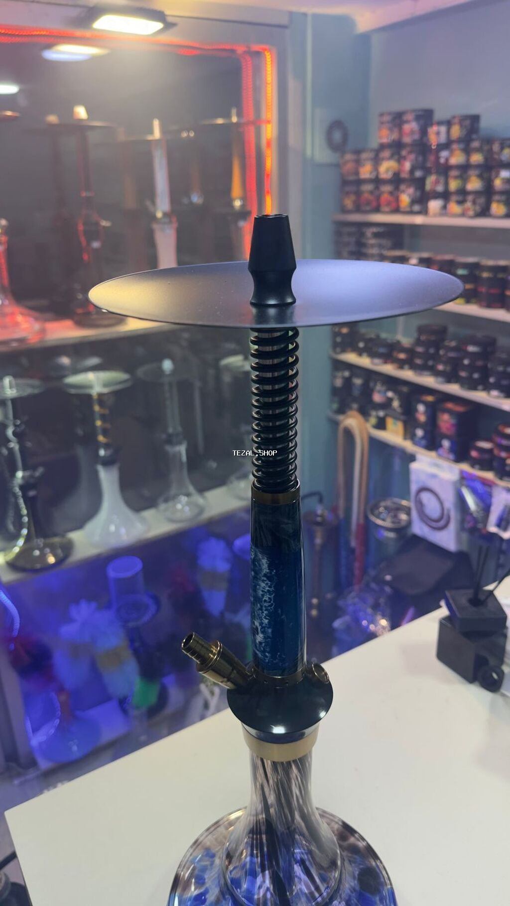 Qəlyan✅paslanmaz polad✅bol tüstü effekti ✅ maraqlı dizayın ✅ rahat - şəkil 4