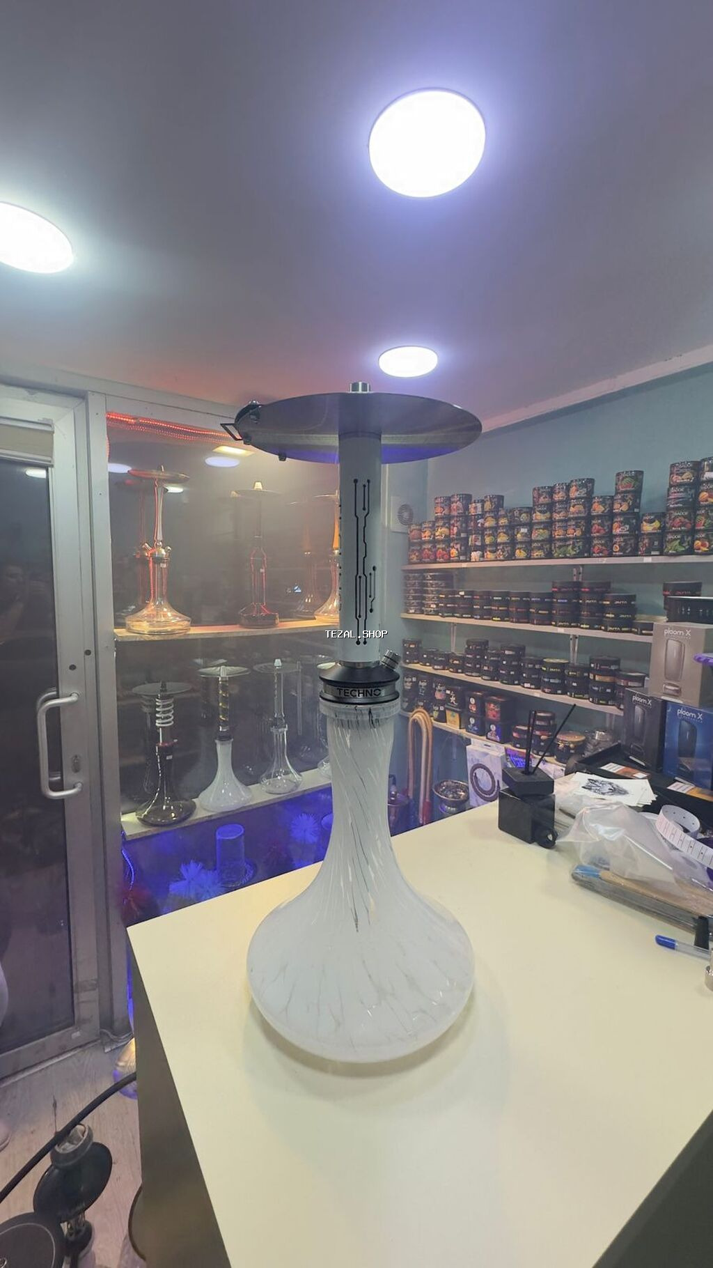 Techno qəlyan✅paslanmaz polad✅bol tüstü effekti ✅ maraqlı dizayın ✅