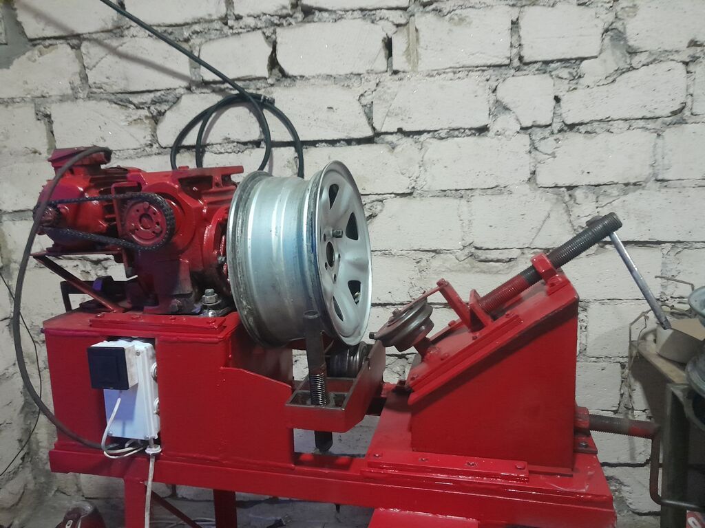 Avtomobil disklərinin düzəldilməsi və bərpası üçün aparat - Funksiya