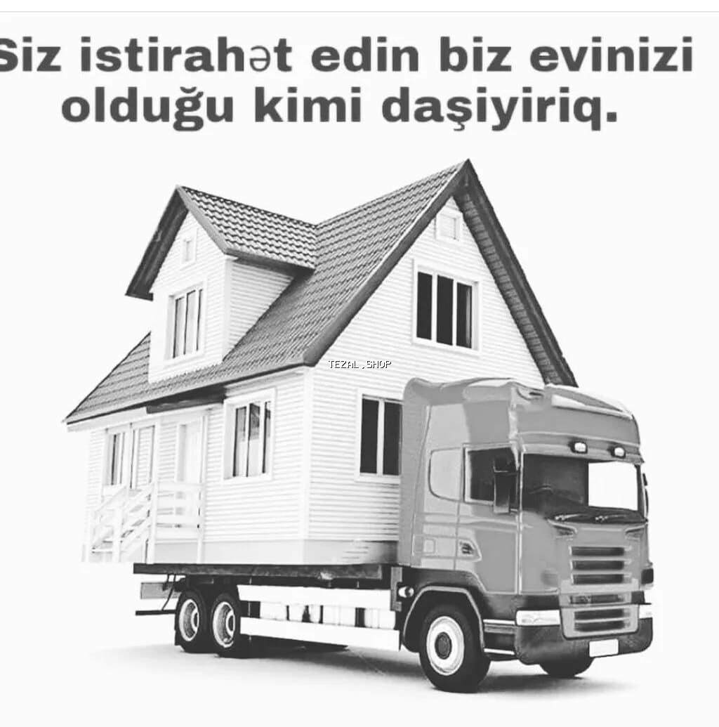 Yukdasıma xidməti işçi qüvesi mebelerin sökilmesi pakopka edilməsi