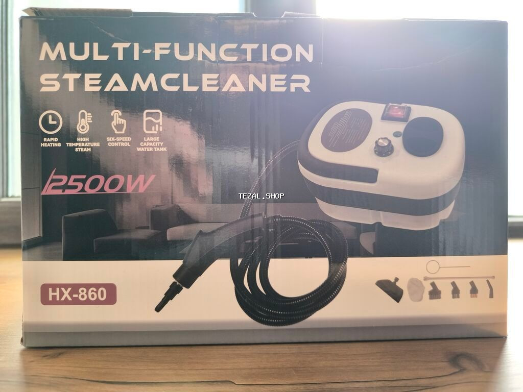 HX-860 Multi-Function Steam Cleaner – 2500W Güclü buxarlı təmizləyici - şəkil 4