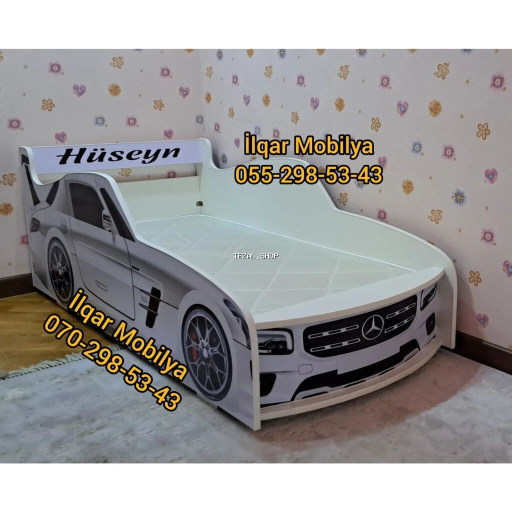 Yeni, Sifariş ilə, Maşın-çarpayı, Matrassız, Siyirməsiz - şəkil 2