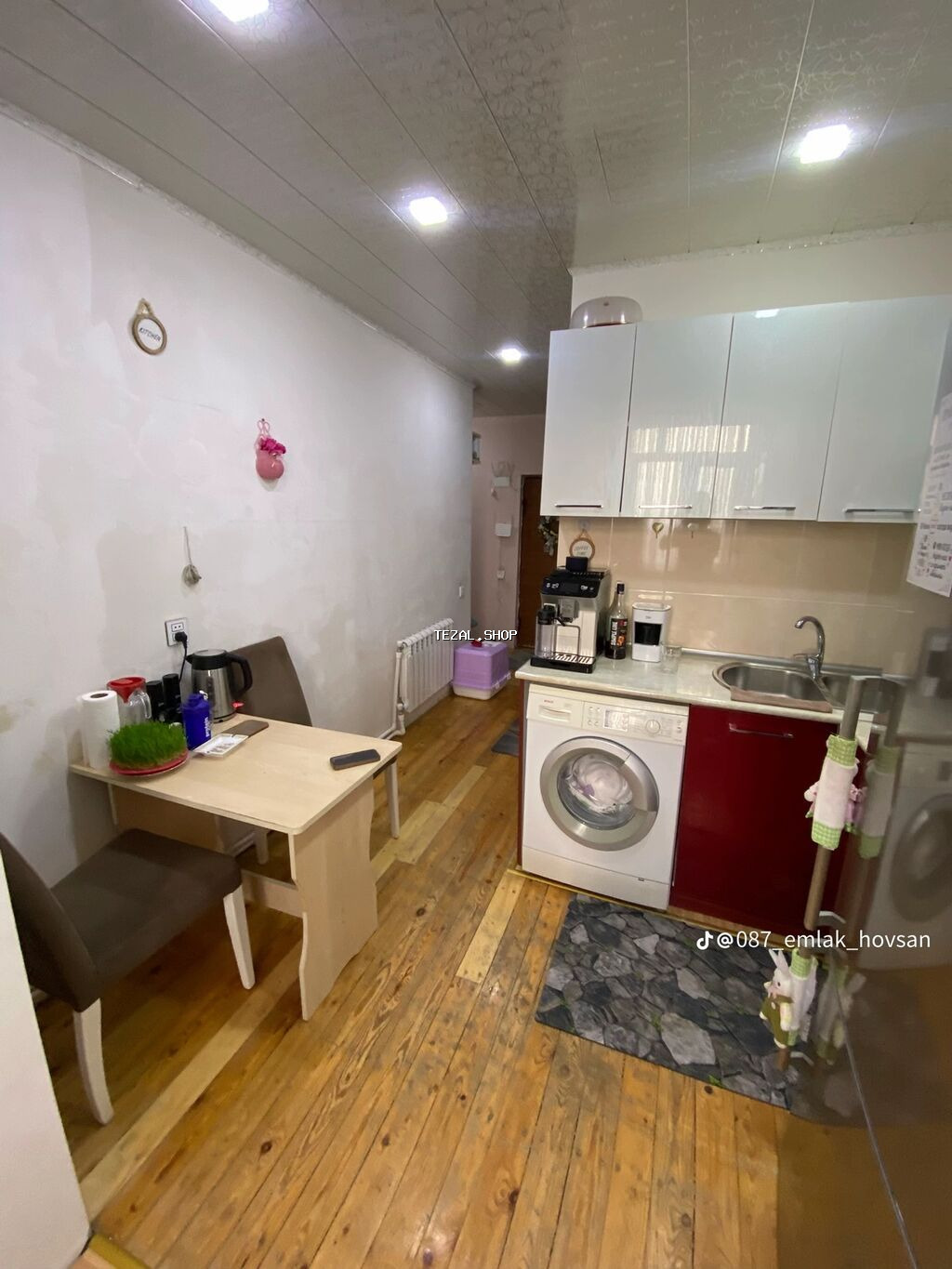 Hövşan qəsəbəsi. 9/9 mərtəbə, 2 otaqlı mənzil. Planlaşdırma: - Geniş - şəkil 3