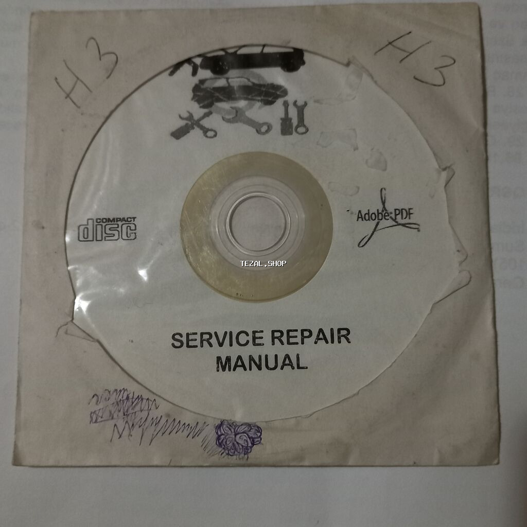 Hummer H3 avtomobilinə xidmət və təmir edilməsi təlimatlı CD (compact - şəkil 5