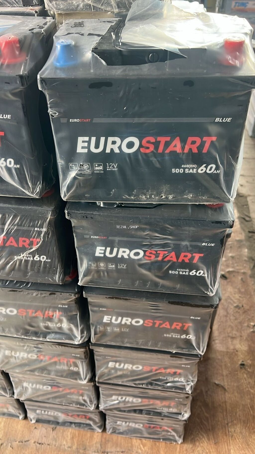 EUROSTART BLUE avtomobil akkumulyatoru - Gərginlik: 12V - Tutum: 60