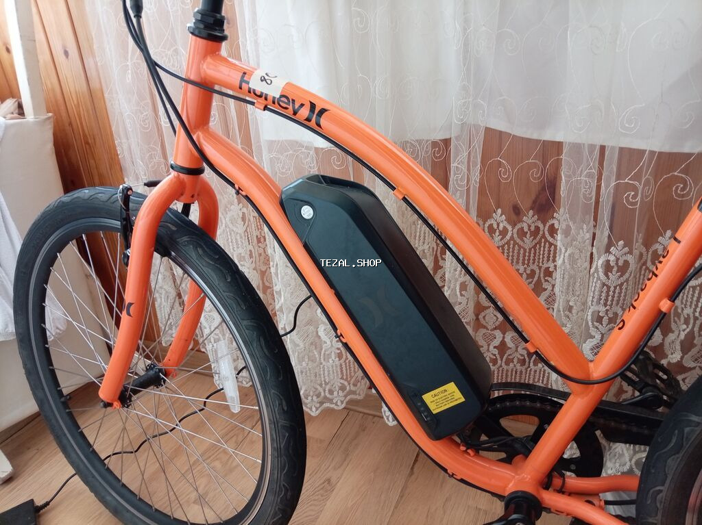 Hurley Layback S elektrik velosipedi - Rəng: narıncı - Çərçivə - şəkil 4