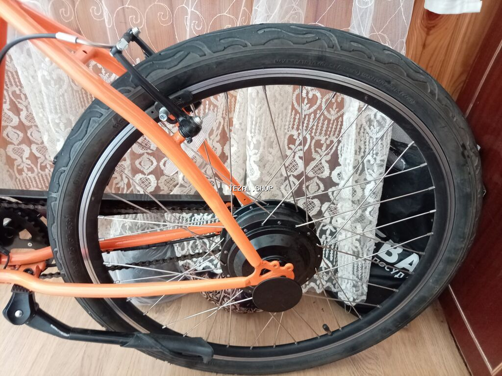 Hurley Layback S elektrik velosipedi - Rəng: narıncı - Çərçivə - şəkil 5