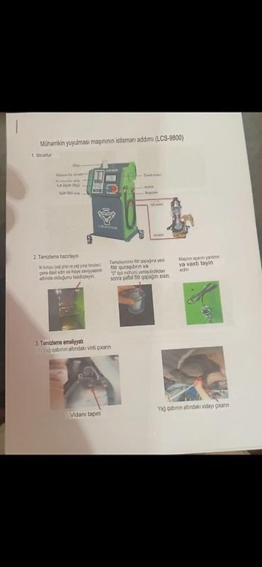 LCS-9800 mühərrik yuma aparatı Peşəkar servis və ustalar üçün nəzərdə - şəkil 4