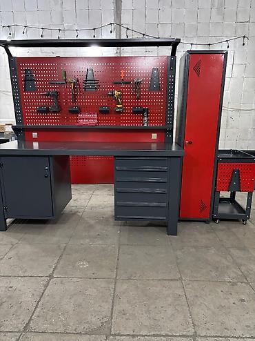 Metall ustalarına və servis mərkəzlərinə uyğun komplekt iş stolu və - şəkil 2