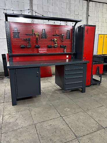 Metall ustalarına və servis mərkəzlərinə uyğun komplekt iş stolu və - şəkil 3