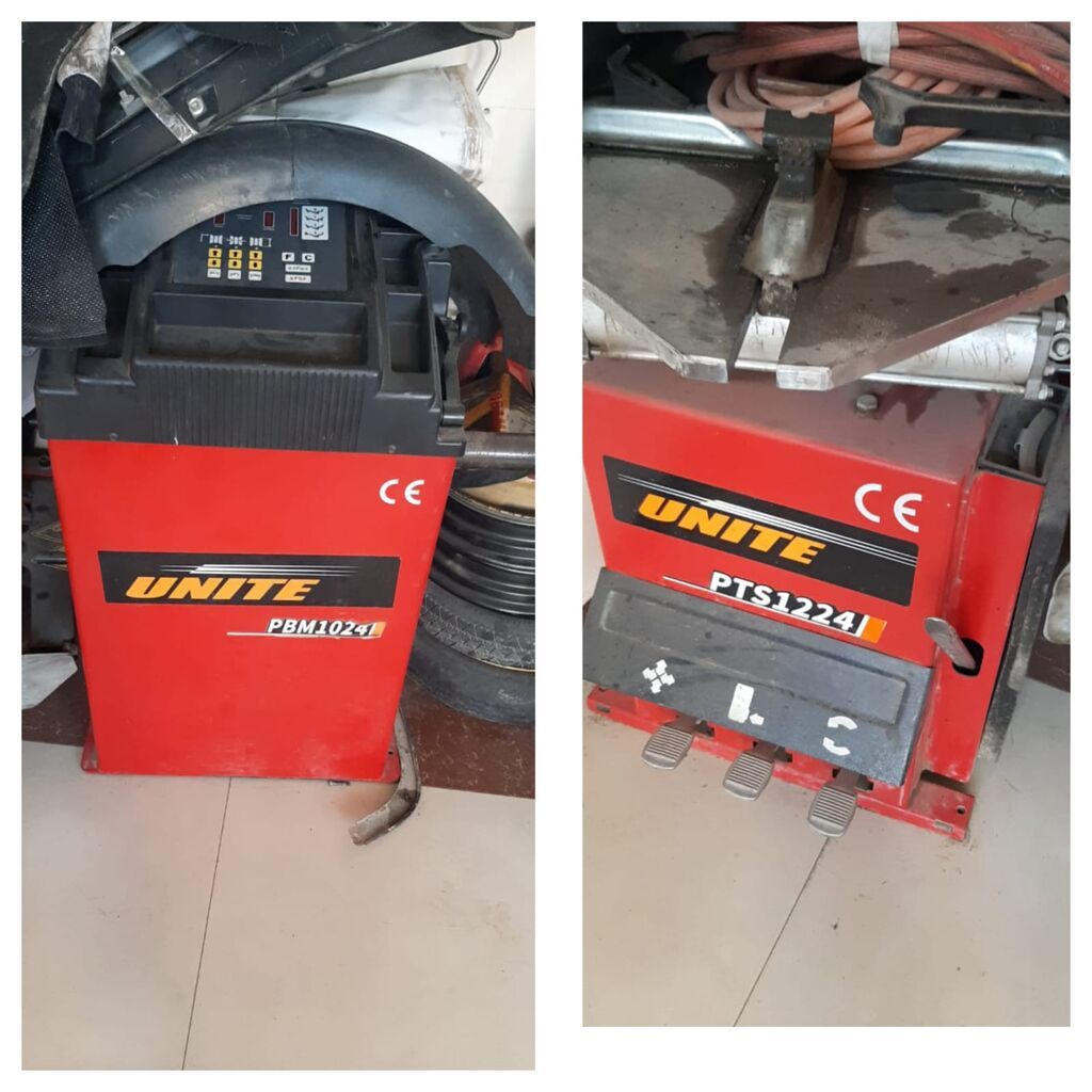 UNITE təkər balans aparatı və təkərsökən dəst - Model: UNITE PBM1024