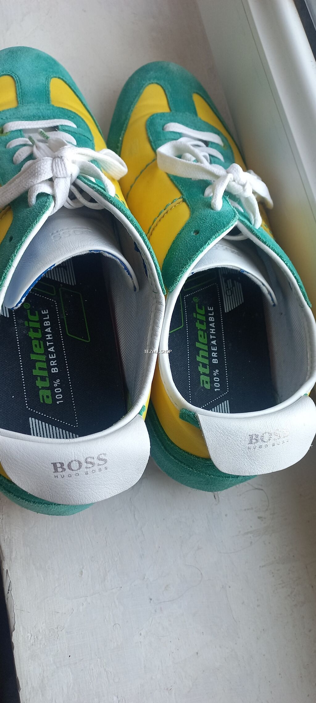 HUGO BOSS “Athletic” kişi krossovkaları endrim edildi - Rəng - şəkil 3