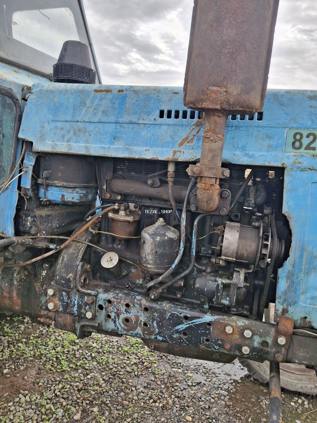 Traktor MTZ-80 (Belarus) traktorun sənədləri qaydasındadır matoru hər