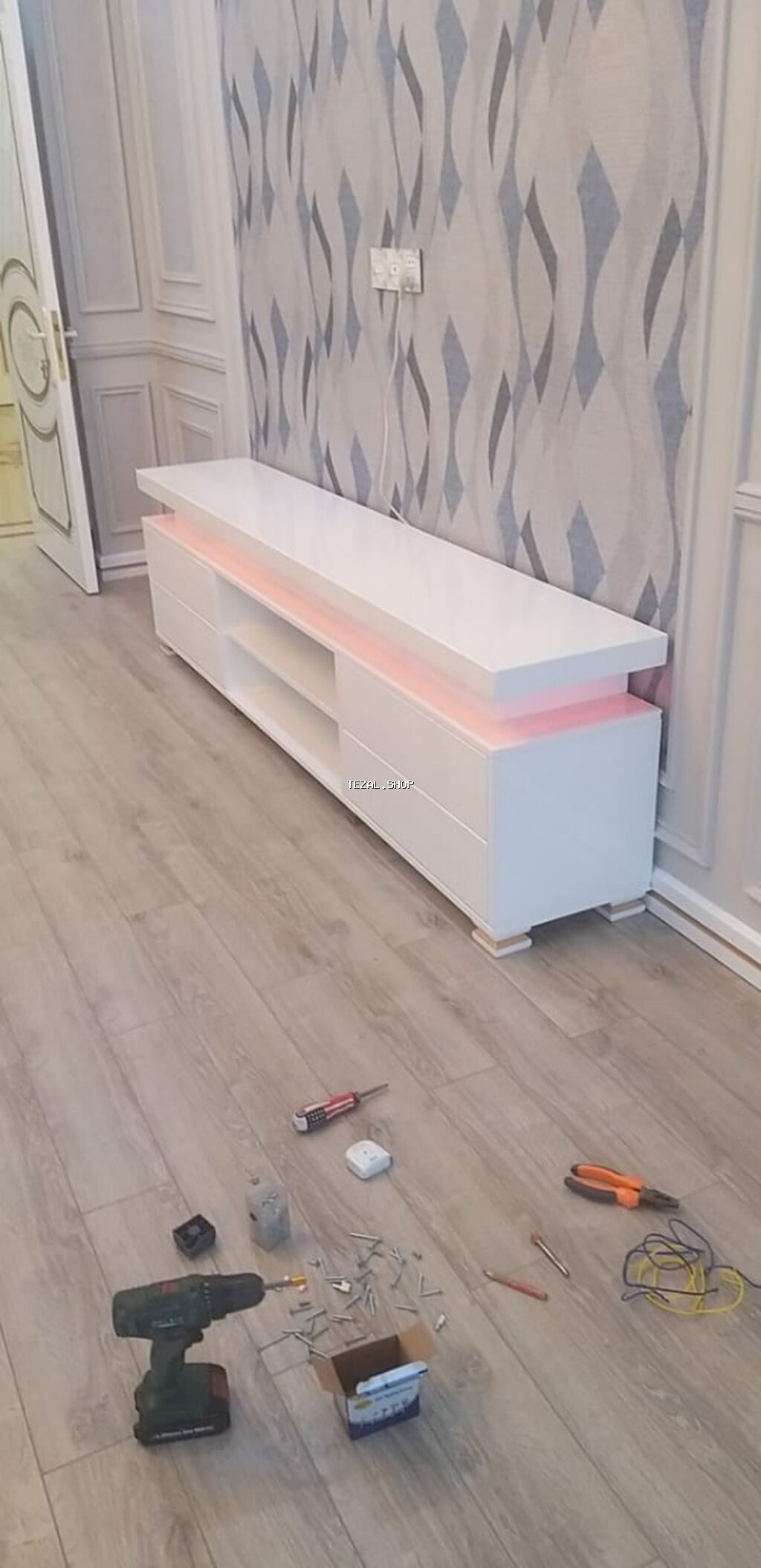 He nov mebellerin kuxna mebeli yataq desti stol.stul yigilmasi - şəkil 4