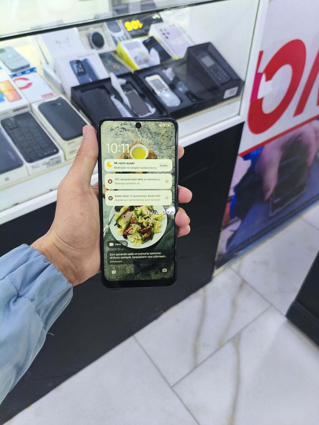 Redmi Note 12, 128 GB, rəng - Mavi, İki sim kartlı