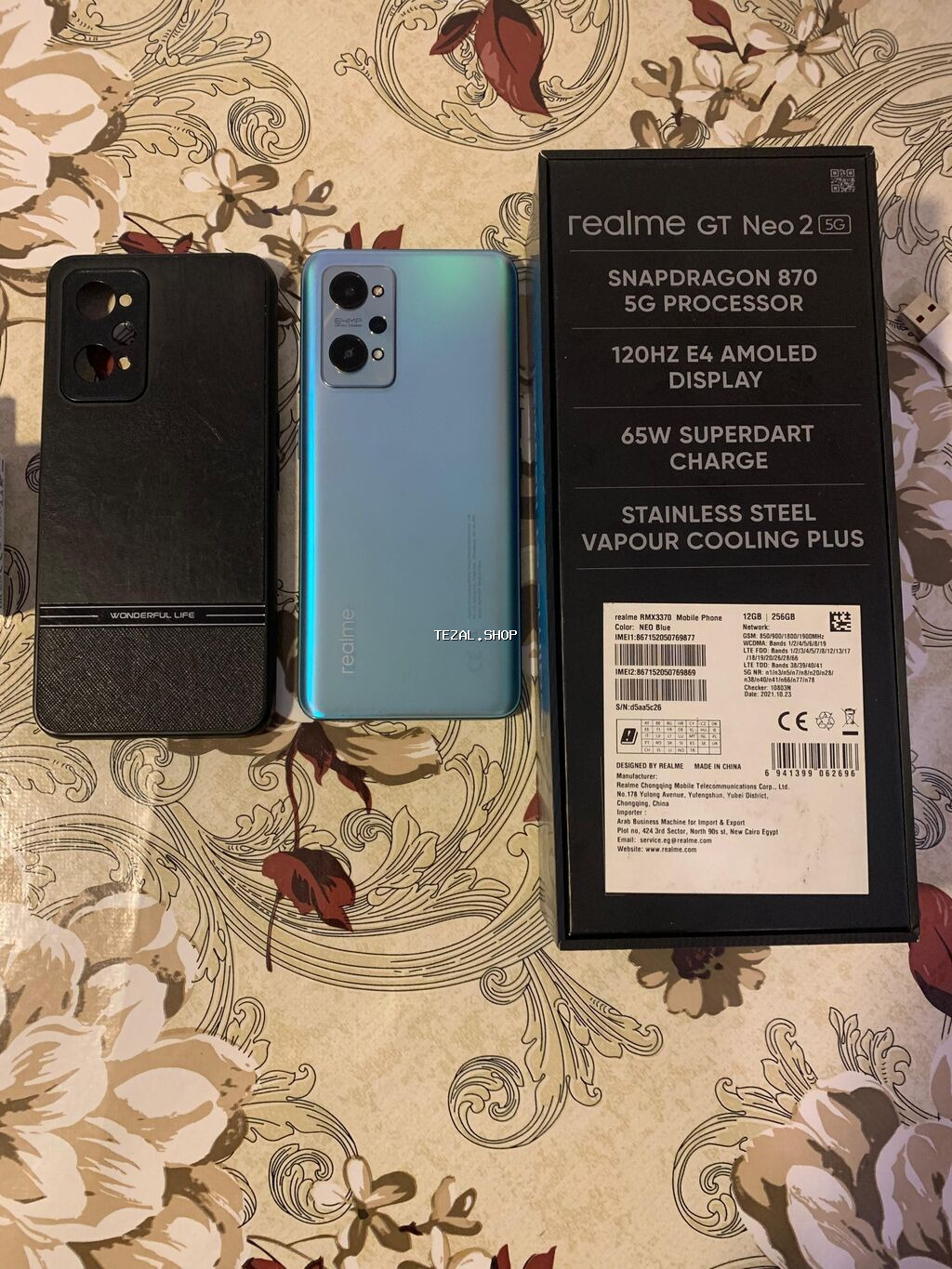 Realme GT Neo2, 256 GB, rəng - Mavi - şəkil 2