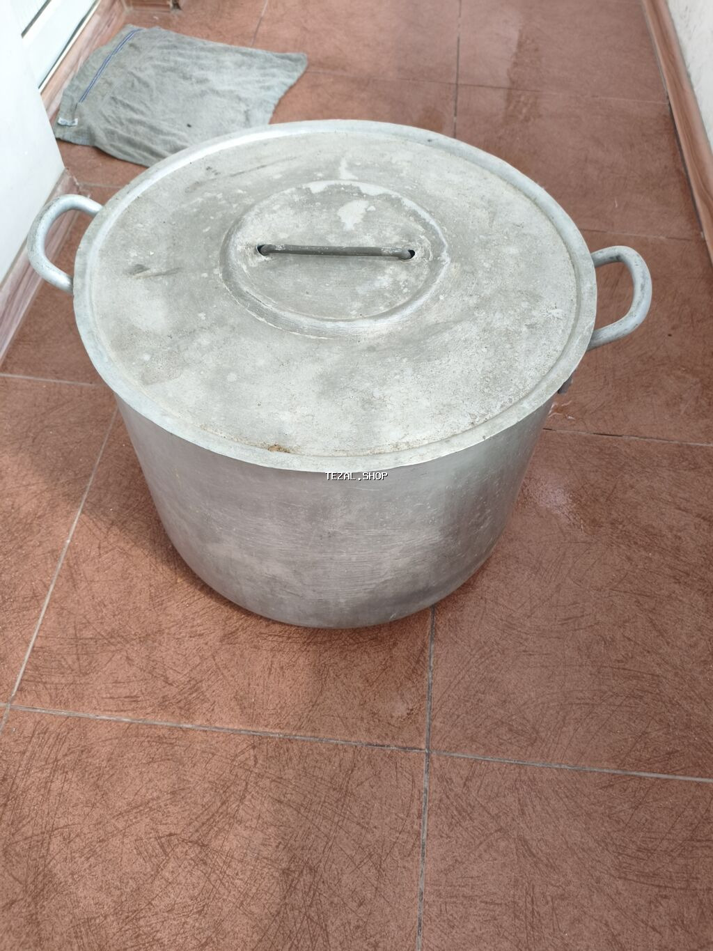 Qazan, rəng - Gümüşü, Alüminium, 5-dən çox l, SSRİ