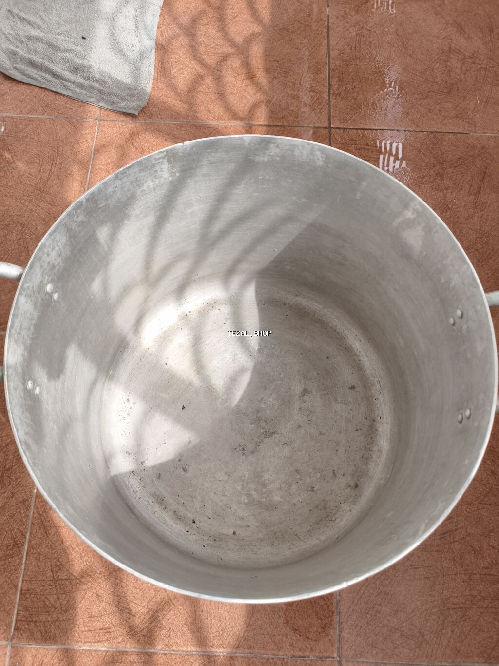 Qazan, rəng - Gümüşü, Alüminium, 5-dən çox l, SSRİ - şəkil 3