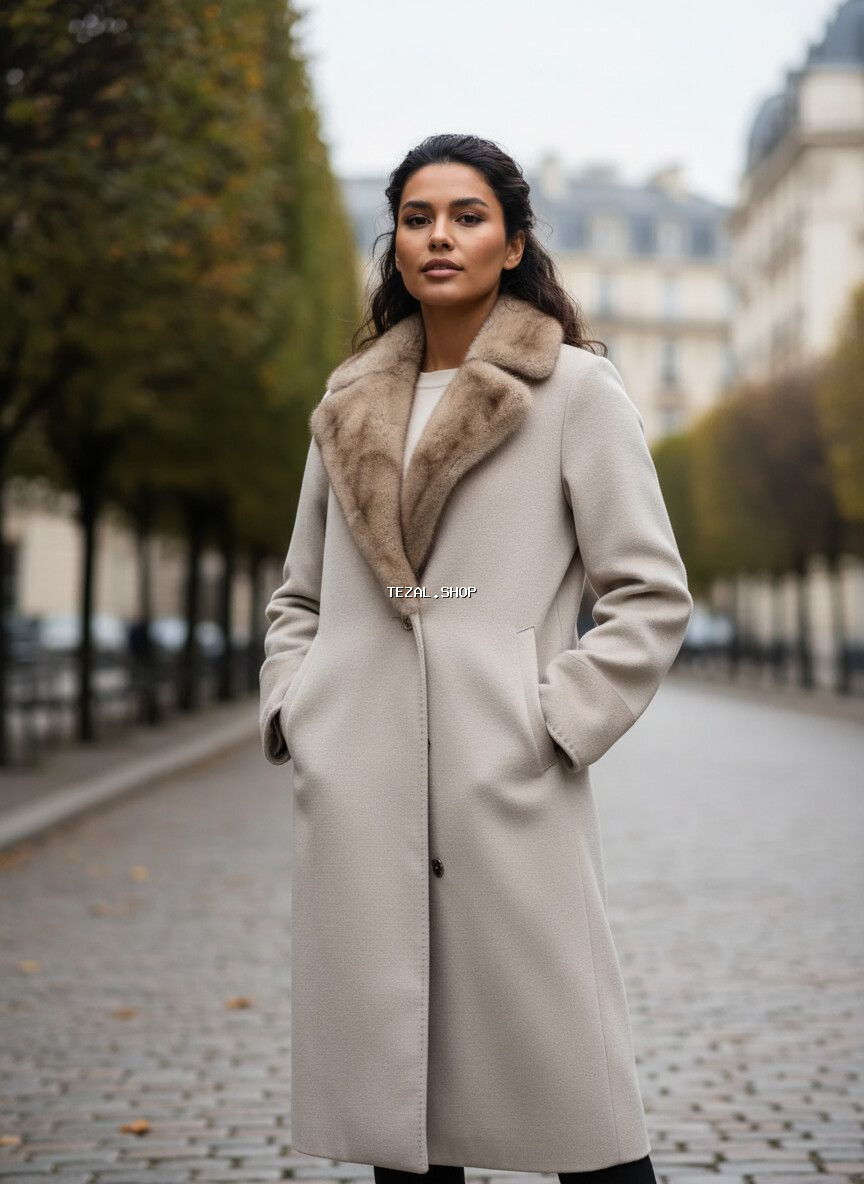 Palto, XL, rəng - Bej
