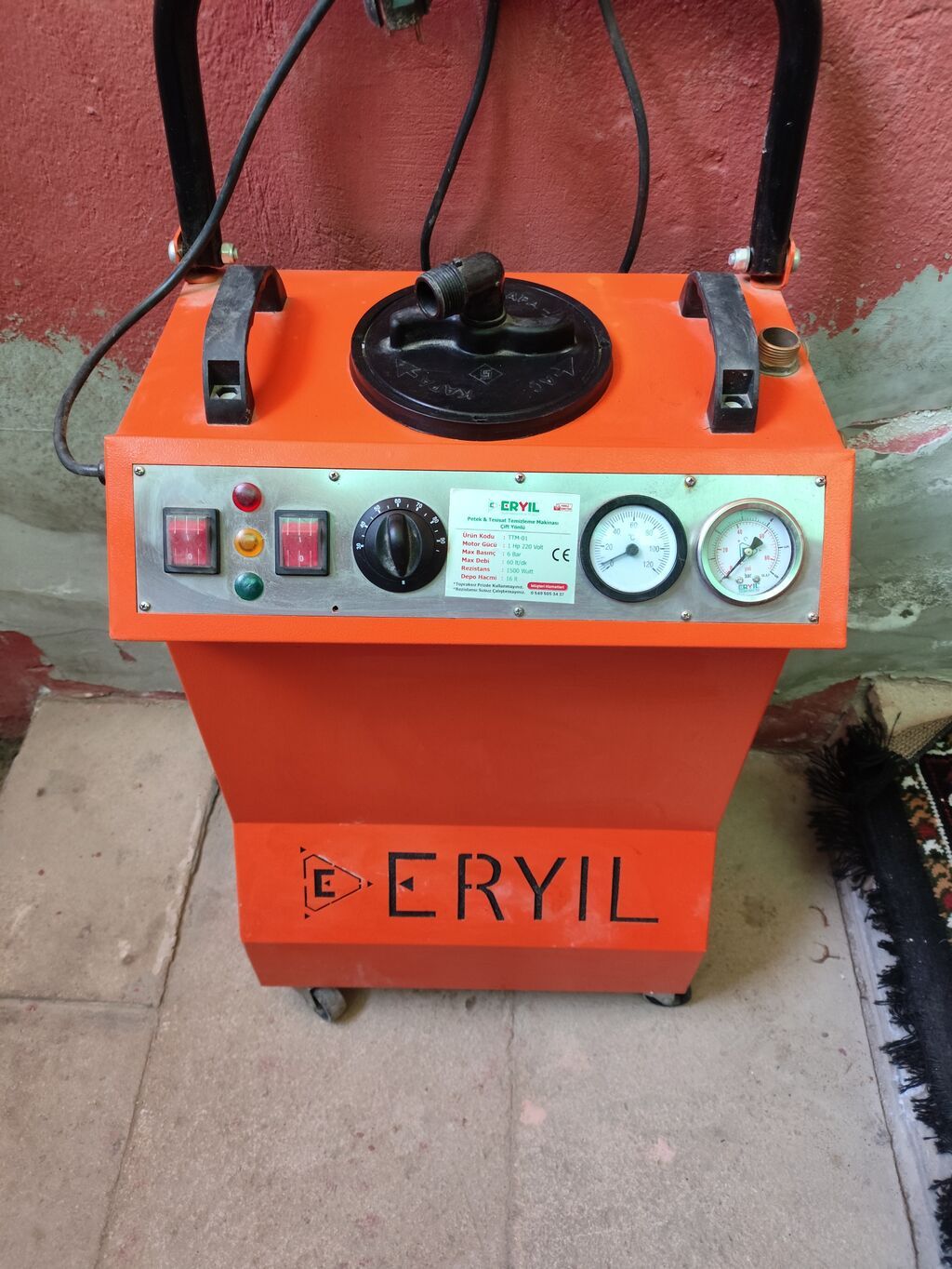 ERYIL brendi – Profi radiator/soyutma sistemi yuma və təzyiq testi