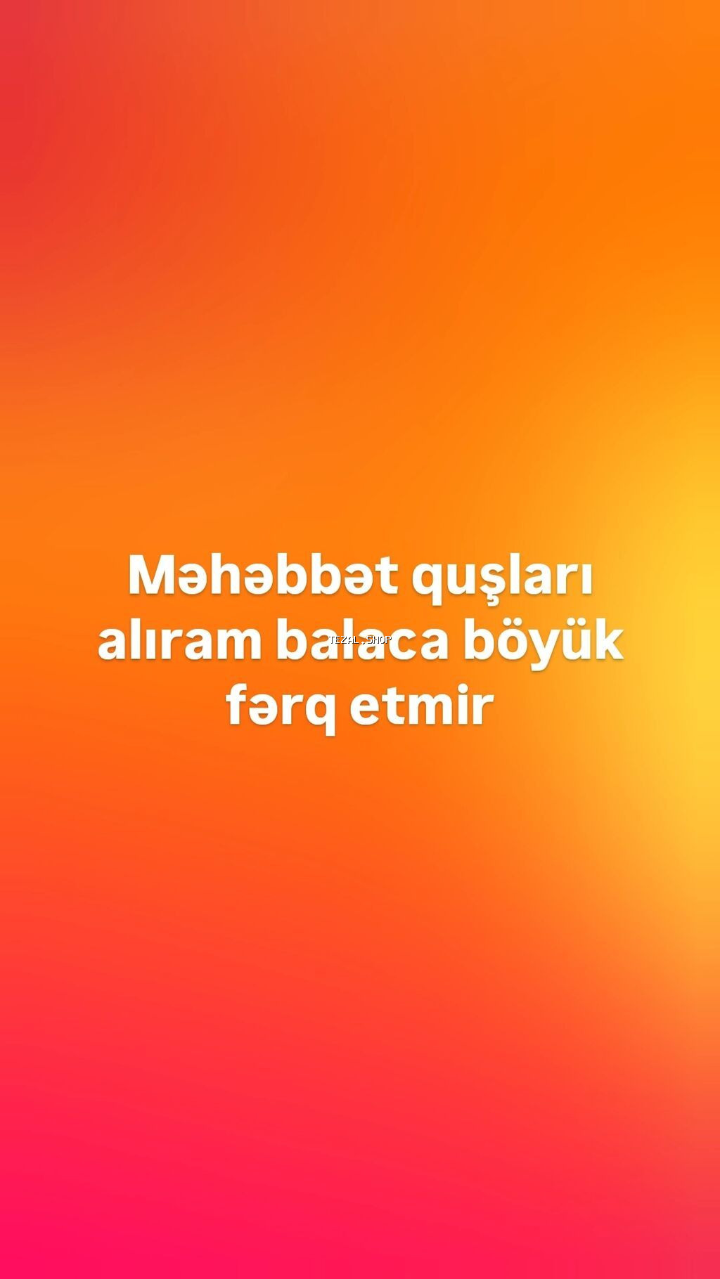 Məhsul/xidmət: Məhəbbət quşlarının alınması Təsvir: - Hər növ və