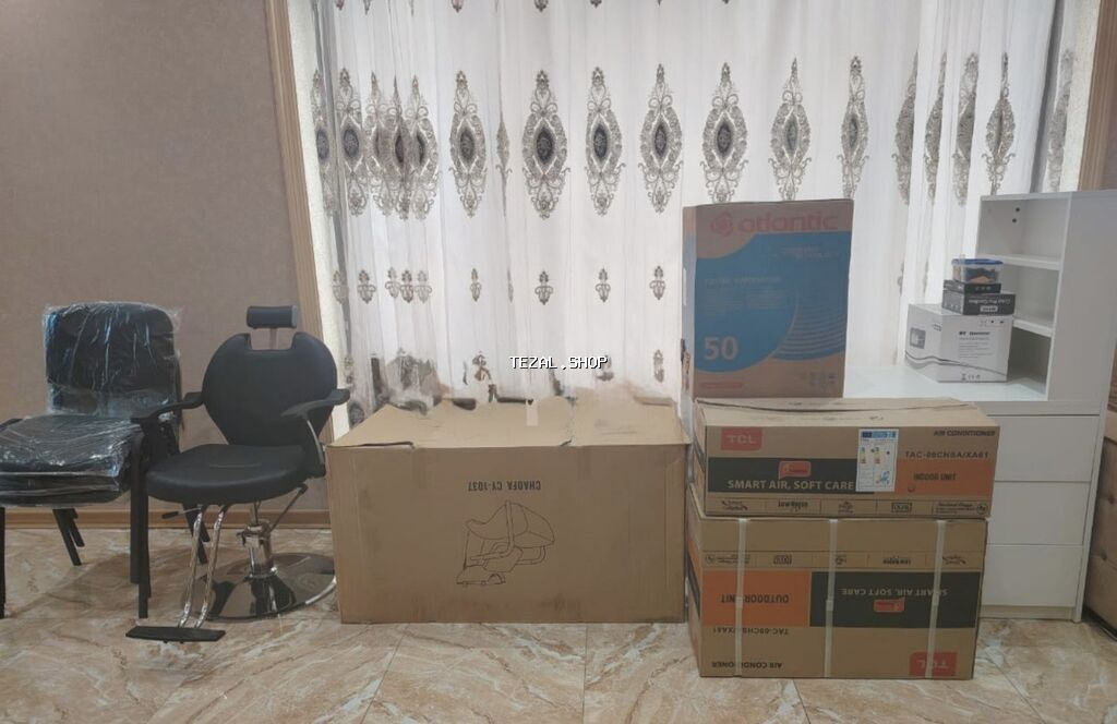 Gözəllik salonu üçün avadanlıq dəsti - Saç yuma stolu: Keramik - şəkil 3